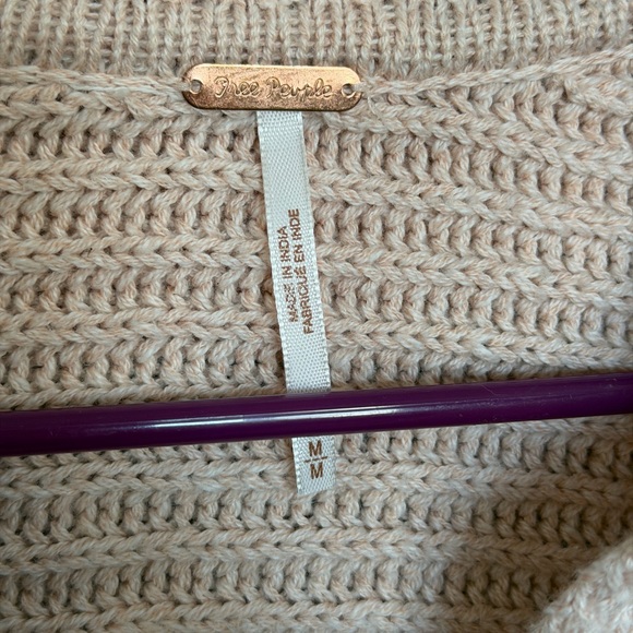 Free People  V-Neck Sweater - Picture 4 of 8